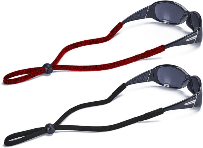 Adjustable Sunglasses Strap/Lanyard Sports Glasses Retainer for Men Women and Kids Color Combos Pack of 2