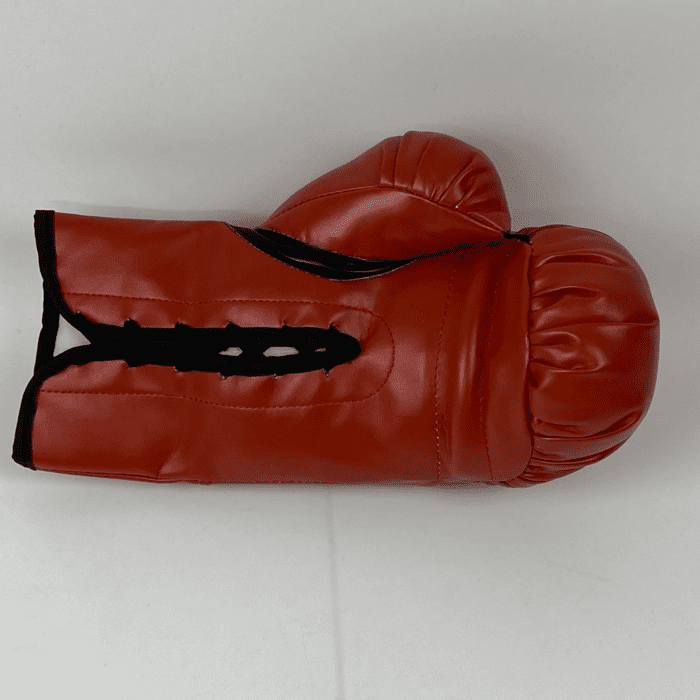 Autographed/Signed Mike Tyson Red Everlast Boxing Glove Athlete Hologram COA - Image 2