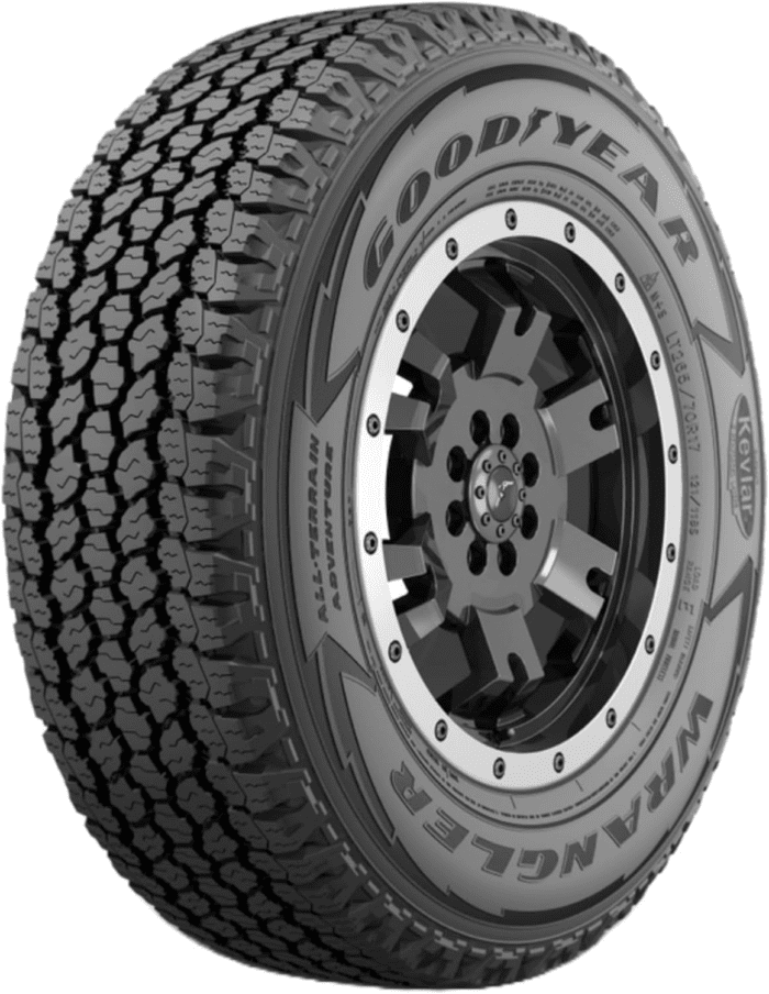 Wrangler All-Terrain Adventure Kevlar - 255/70R18 113T All Season Light Truck Tire