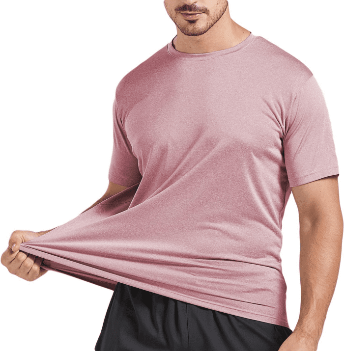 5 Pack Men'S Dry Fit T Shirts, Athletic Running Gym Workout Short Sleeve Tee Shirts for Men - Image 3