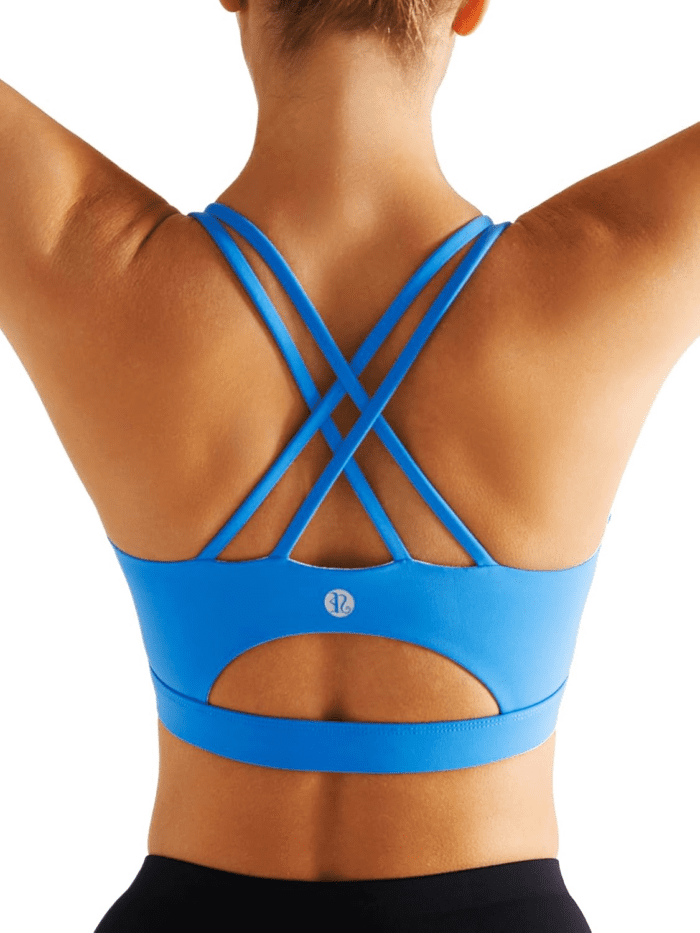 Sports Bras for Women,Padded Sports Bra Tank Top Sexy Crisscross Back High Impact Longline Workout Yoga Bra