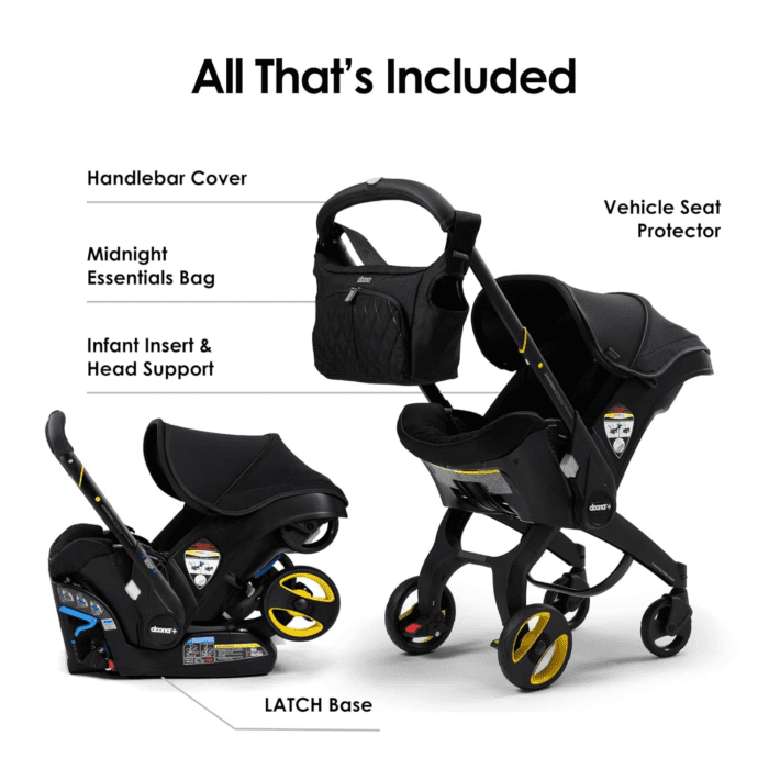 Car Seat & Stroller, Midnight Edition - All-In-One Travel System - Image 7