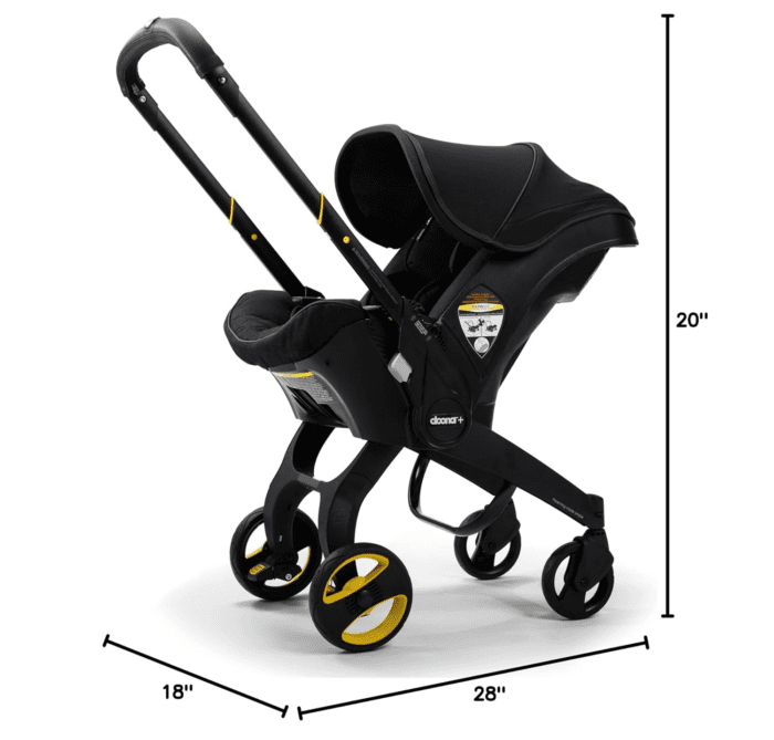 Car Seat & Stroller, Midnight Edition - All-In-One Travel System - Image 10