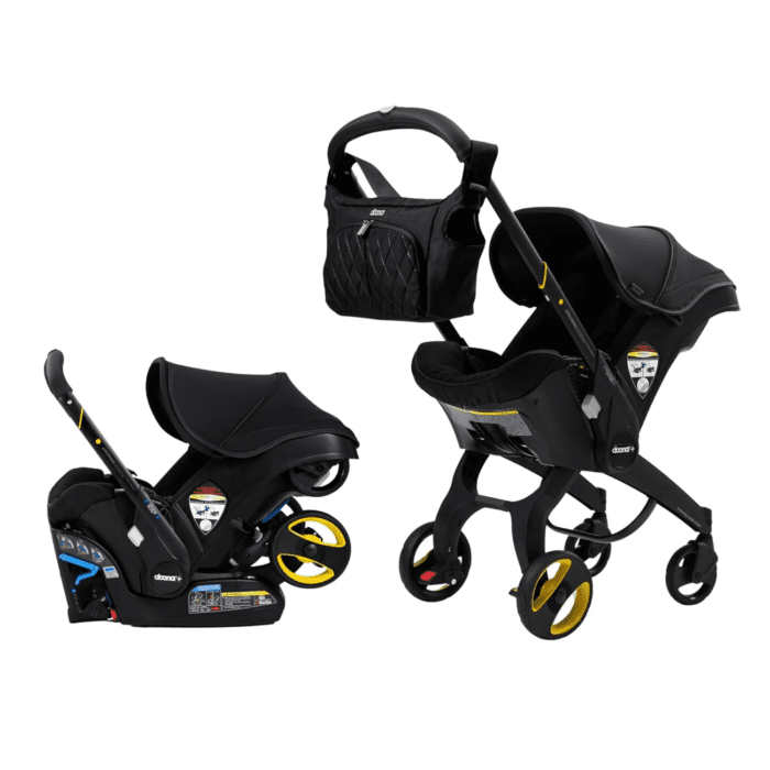 Car Seat & Stroller, Midnight Edition - All-In-One Travel System