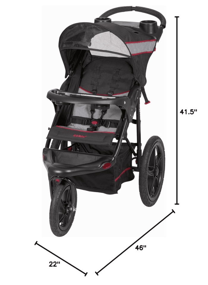 Range Jogger Stroller, Millennium - Image 6