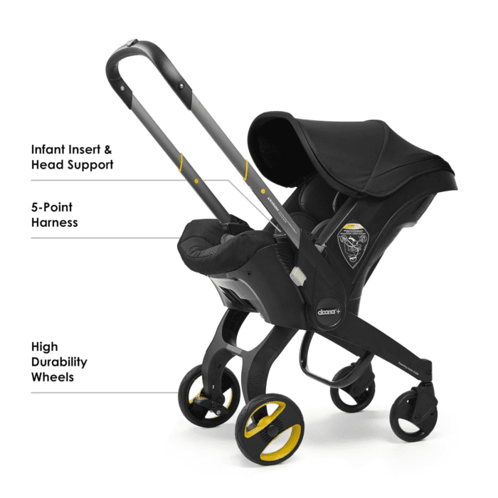 Car Seat & Stroller, Nitro Black - All-In-One Travel System - Image 3