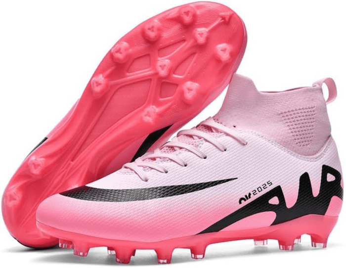 Soccer Cleats for Mens Womens, Indoor Soccer Cleats Football Cleats Shoes Unisex Youth Students Running Training Non-Slip Rugby AG FG TF Athletic Shoes for Outdoor Turf Athletic