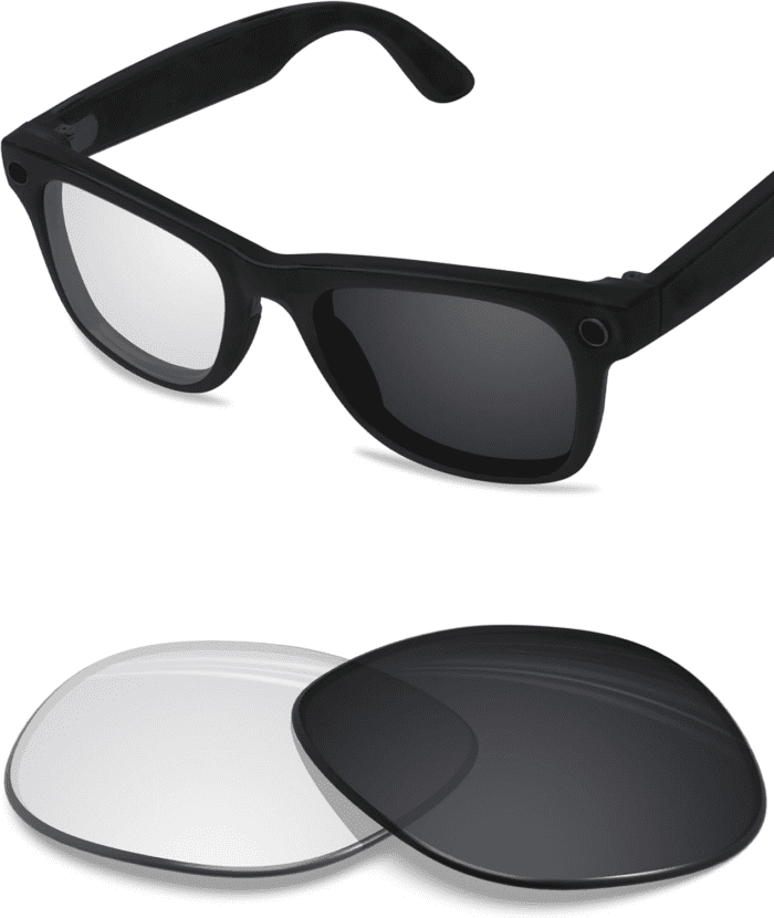 Anti-Salt Polarized Replacement Lenses for Rayban Meta Wayfarer RW4008 53Mm Sunglass