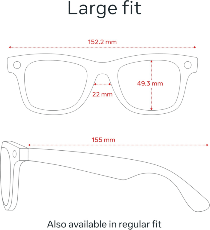 Ray-Ban |  Smart Glasses, Wayfarer - Image 9